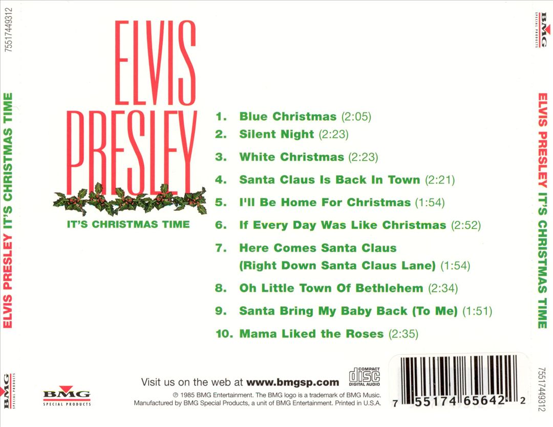 It's Christmas Time [BMG] cover art