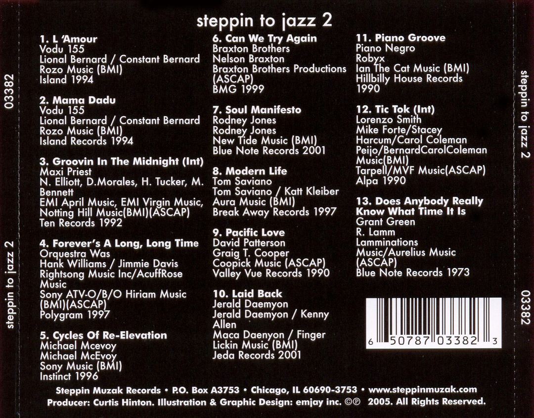 Steppin to Jazz 2 cover art