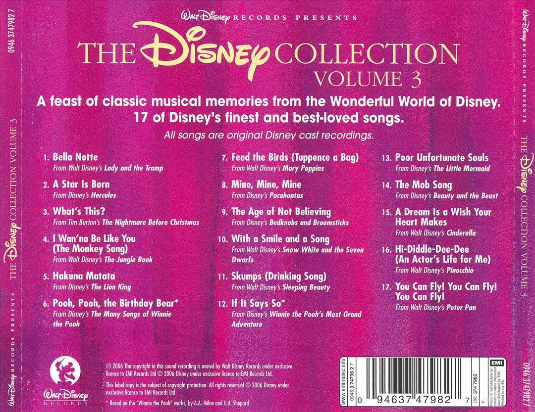 Disney Collection, Vol. 3 [2006] cover art