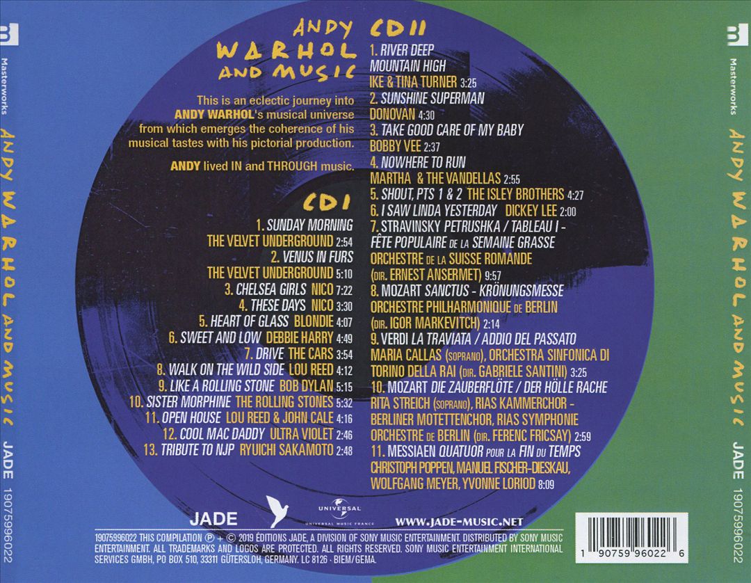 Andy Warhol & Music cover art