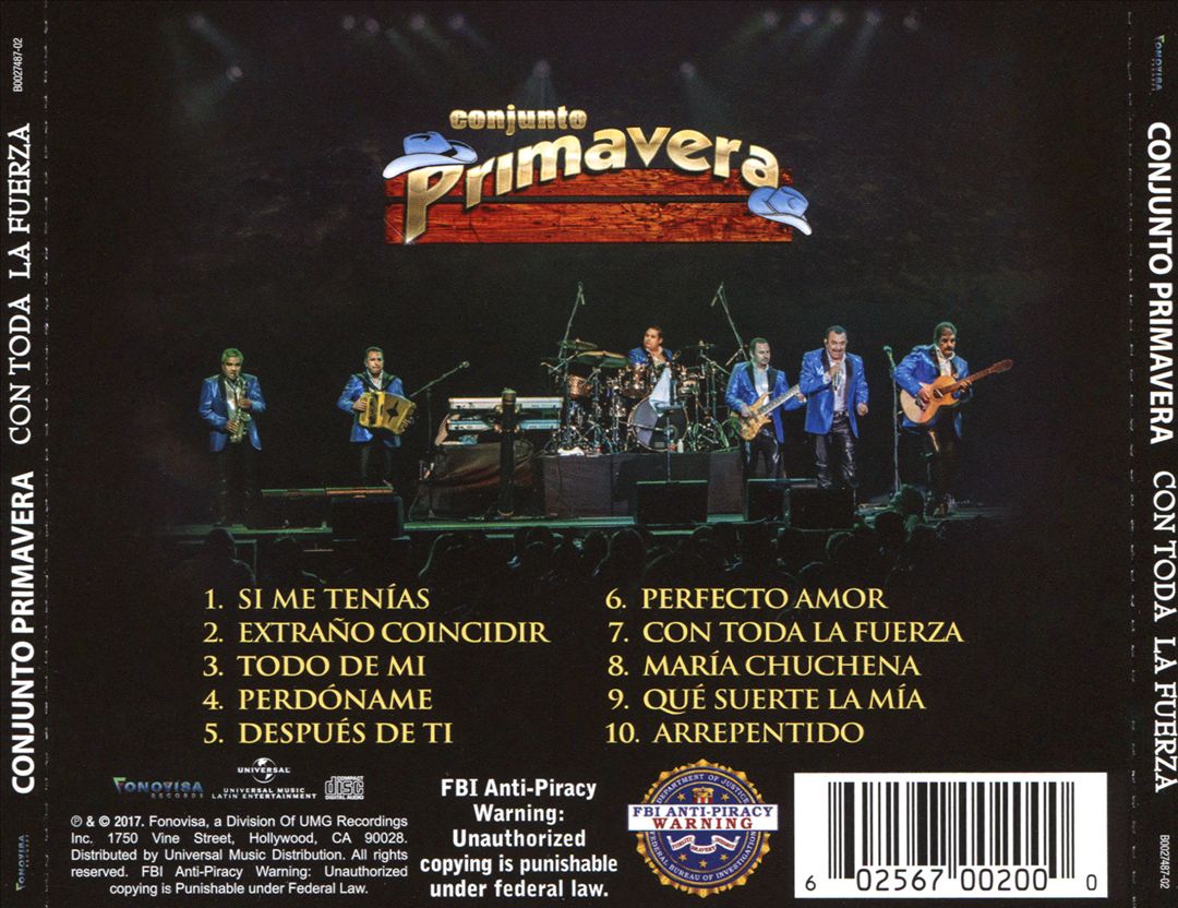Con Toda la Fuerza cover art