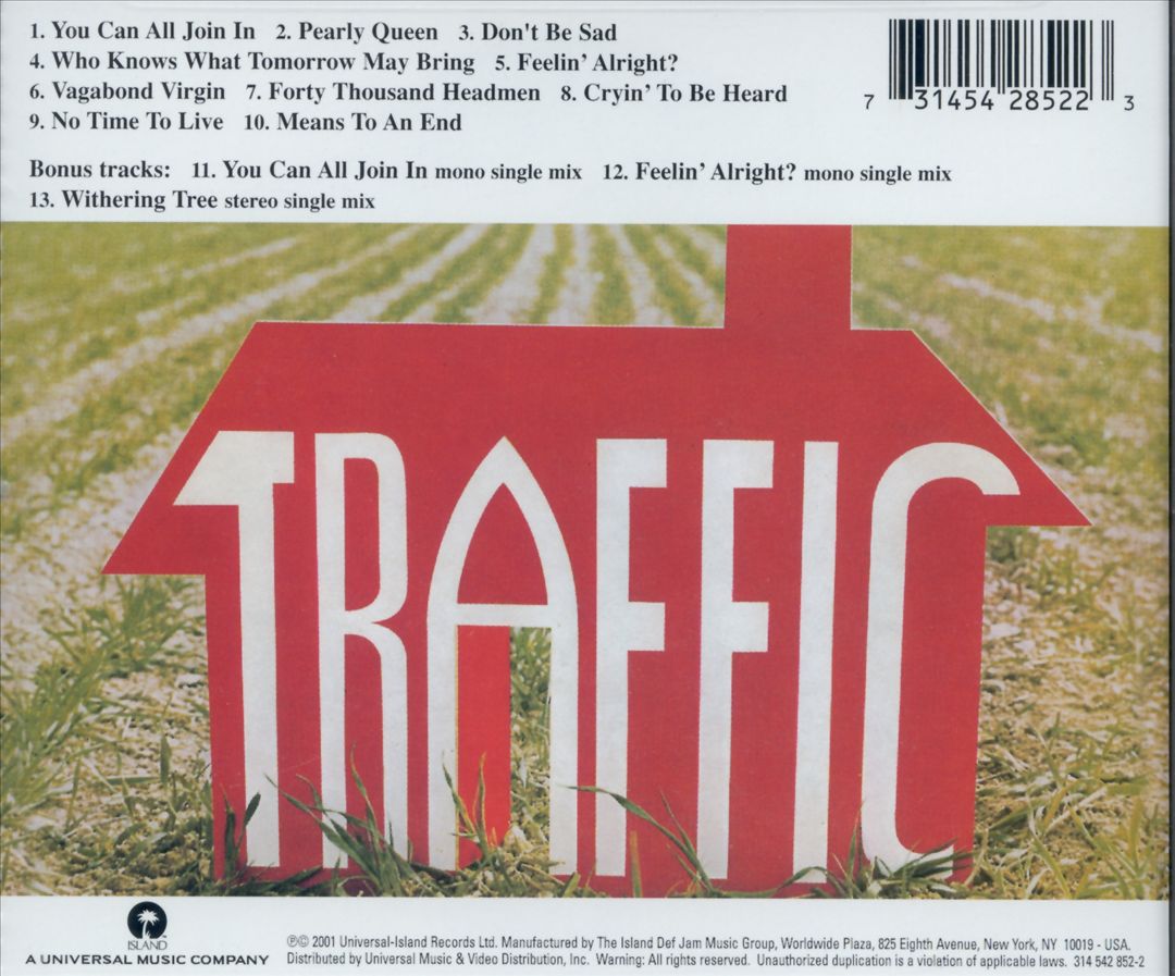 Traffic [Bonus Tracks] cover art