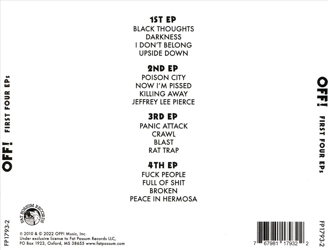 First Four EPs cover art