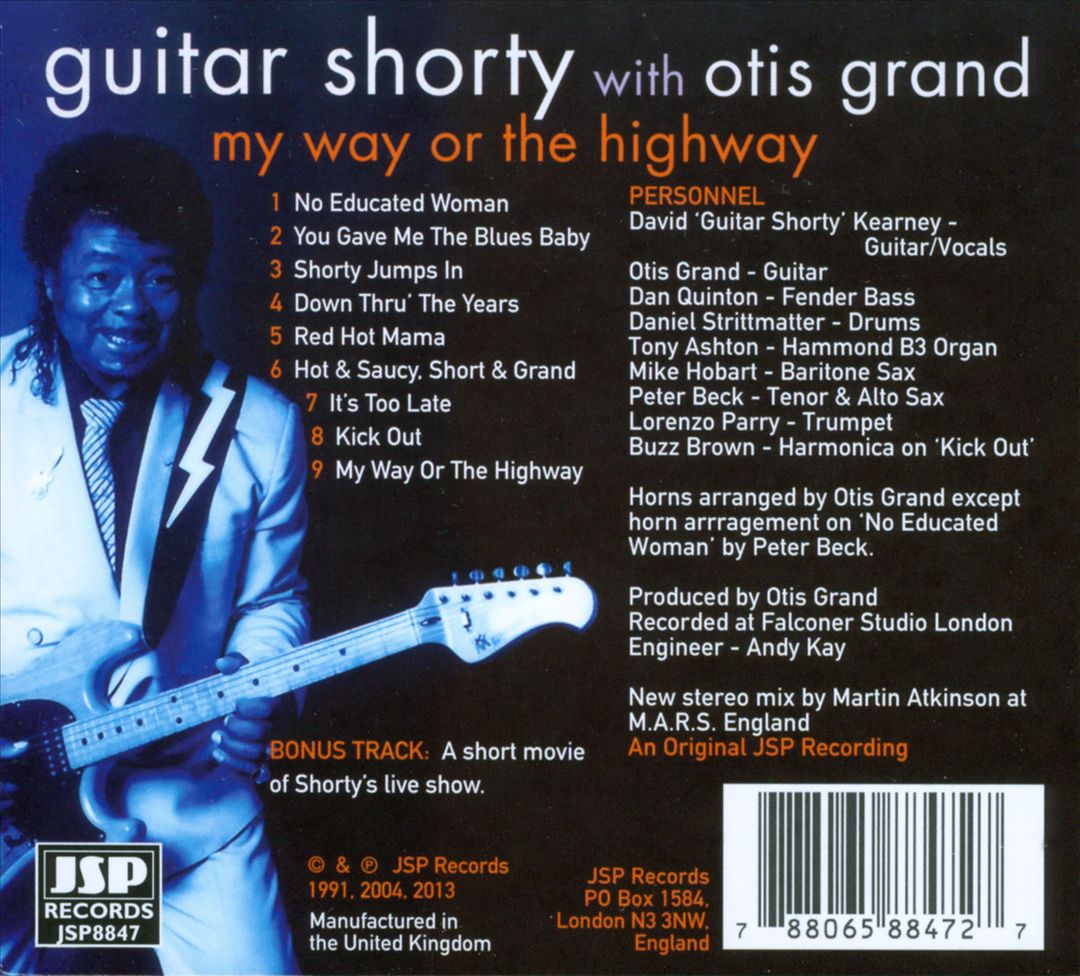 My Way or the Highway cover art