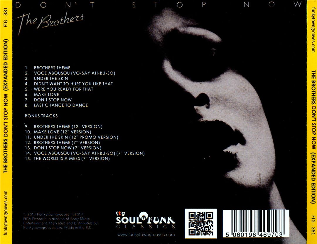 Dont Stop Now [Bonus Tracks] cover art