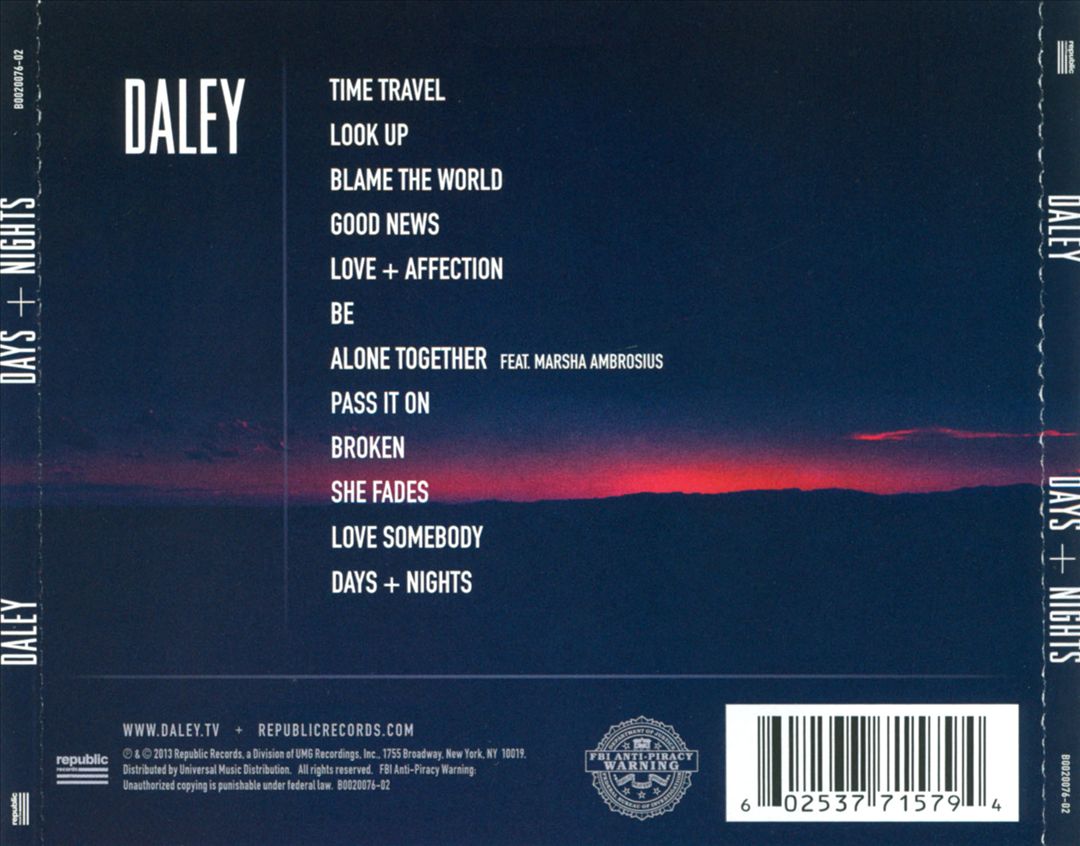 Days & Nights cover art