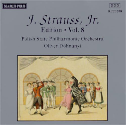 J. Strauss, Jr. Edition, Vol. 8 cover art