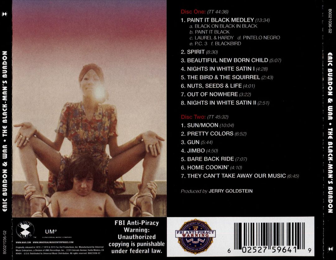 Black-Man's Burdon cover art
