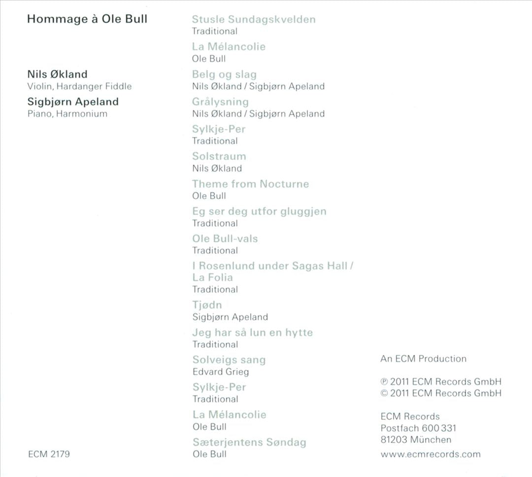 Lysoen/Homage a Ole Bull cover art
