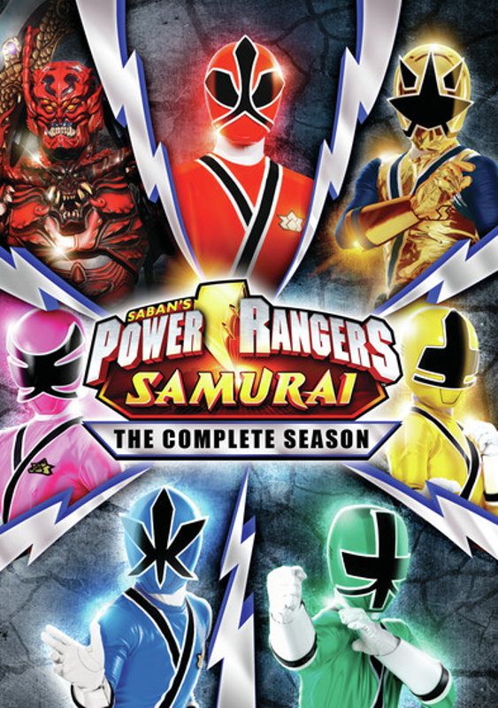 Power Rangers Samurai: The Complete Series cover art