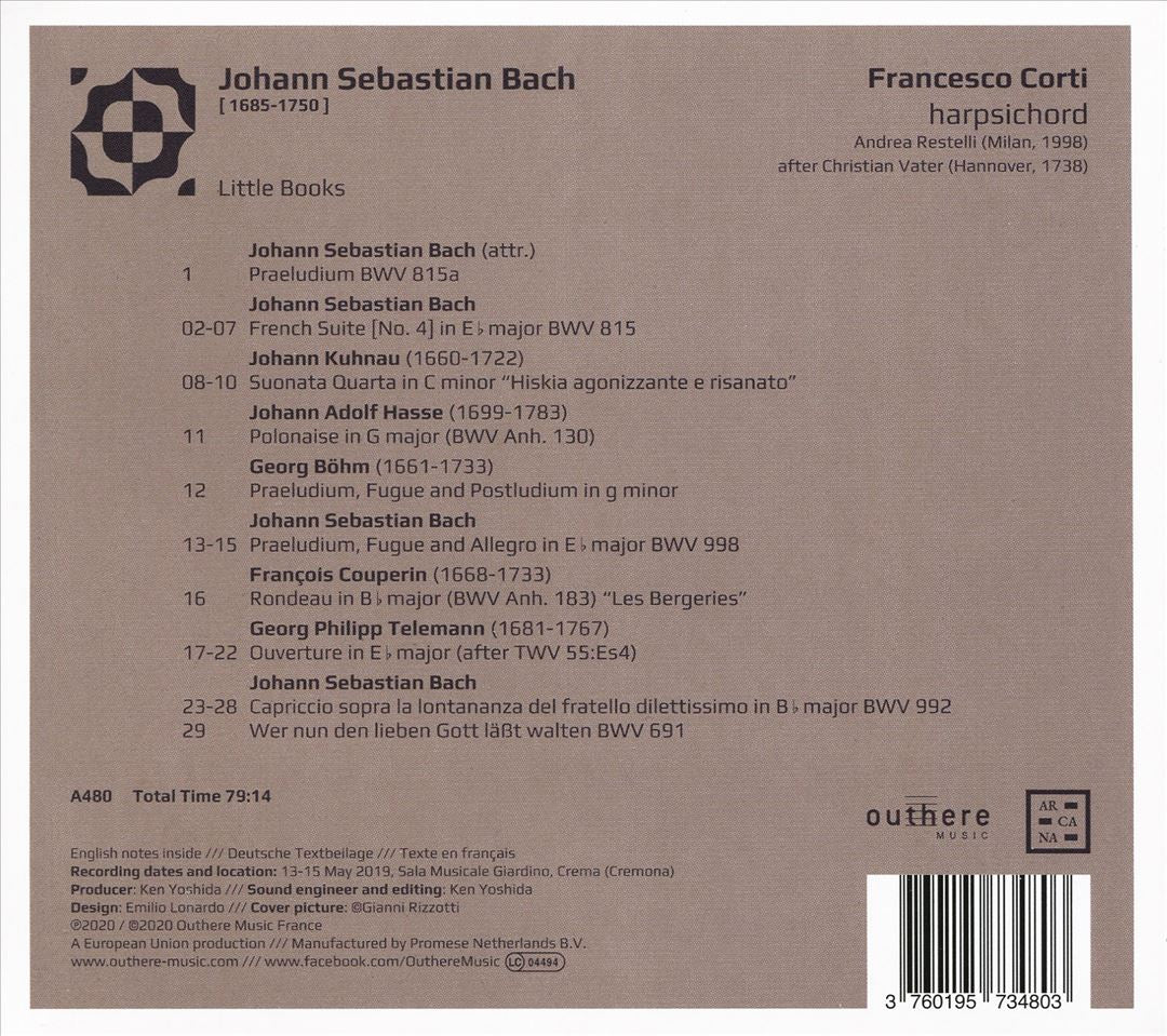 Little Books: Johann Sebastian Bach cover art