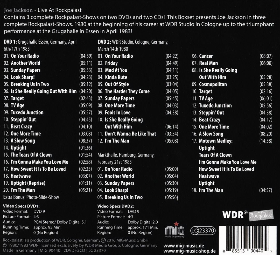 Live at Rockpalast cover art