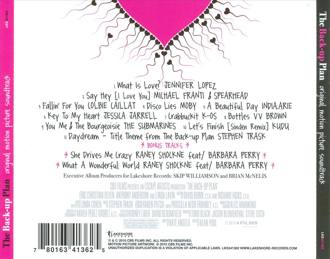 Back-Up Plan [Original Soundtrack] cover art