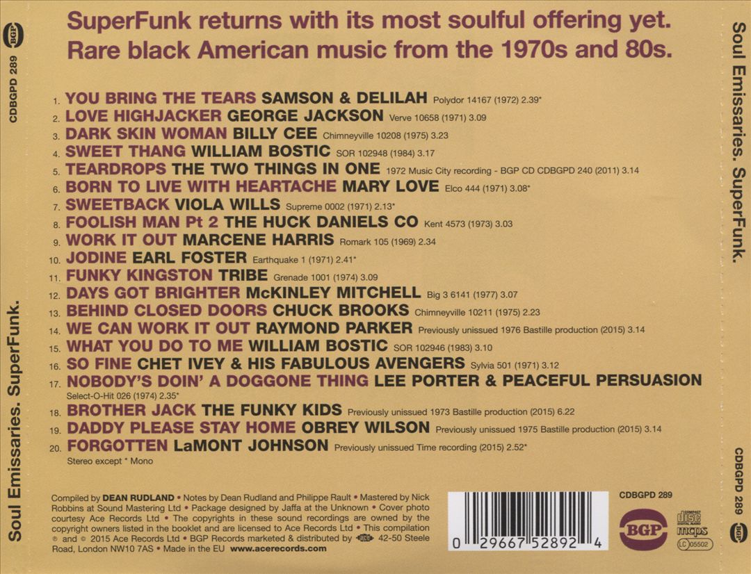 Soul Emissaries: SuperFunk cover art