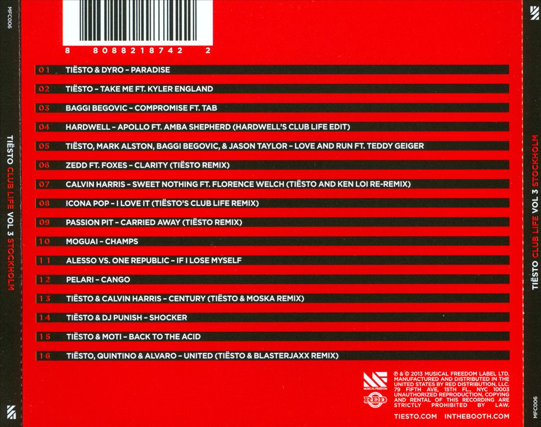 Club Life, Vol. 3: Stockholm cover art