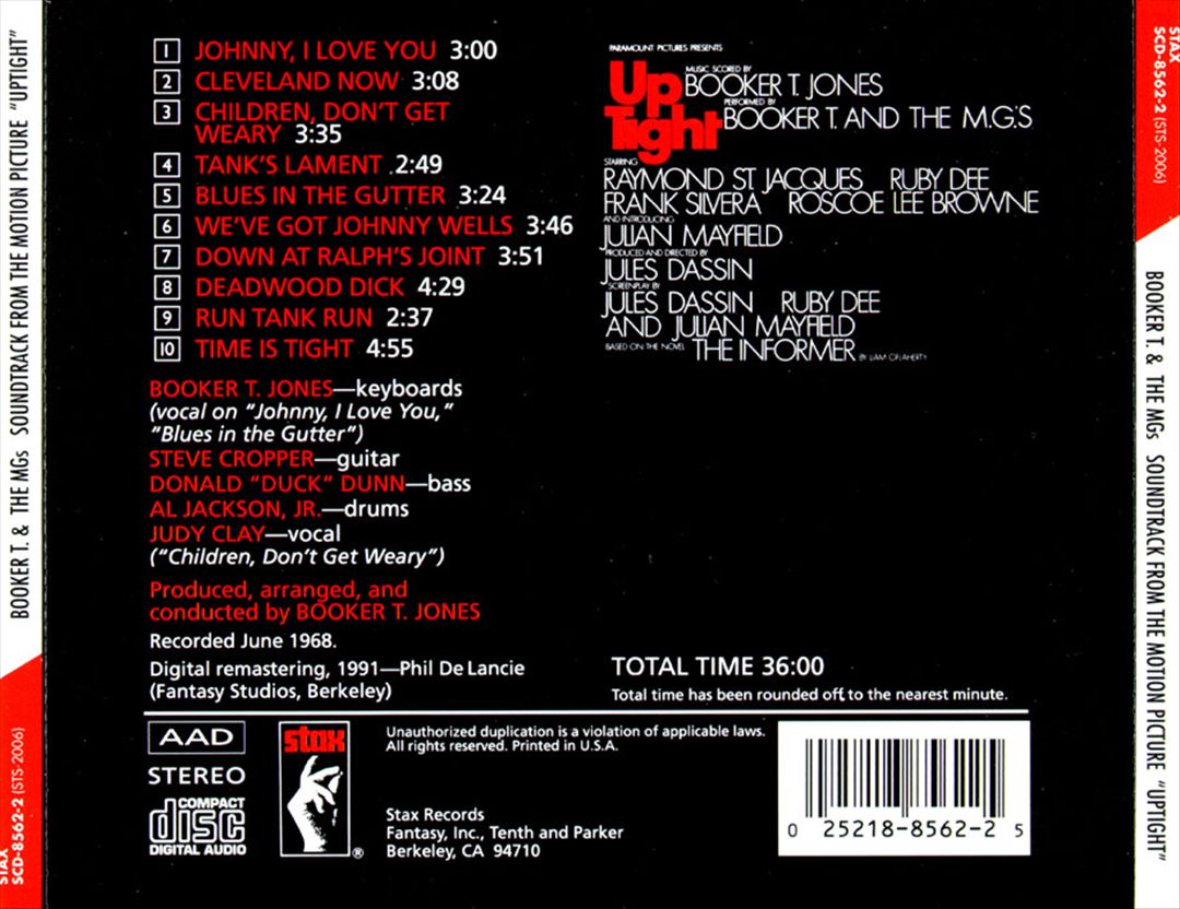 Up Tight! cover art