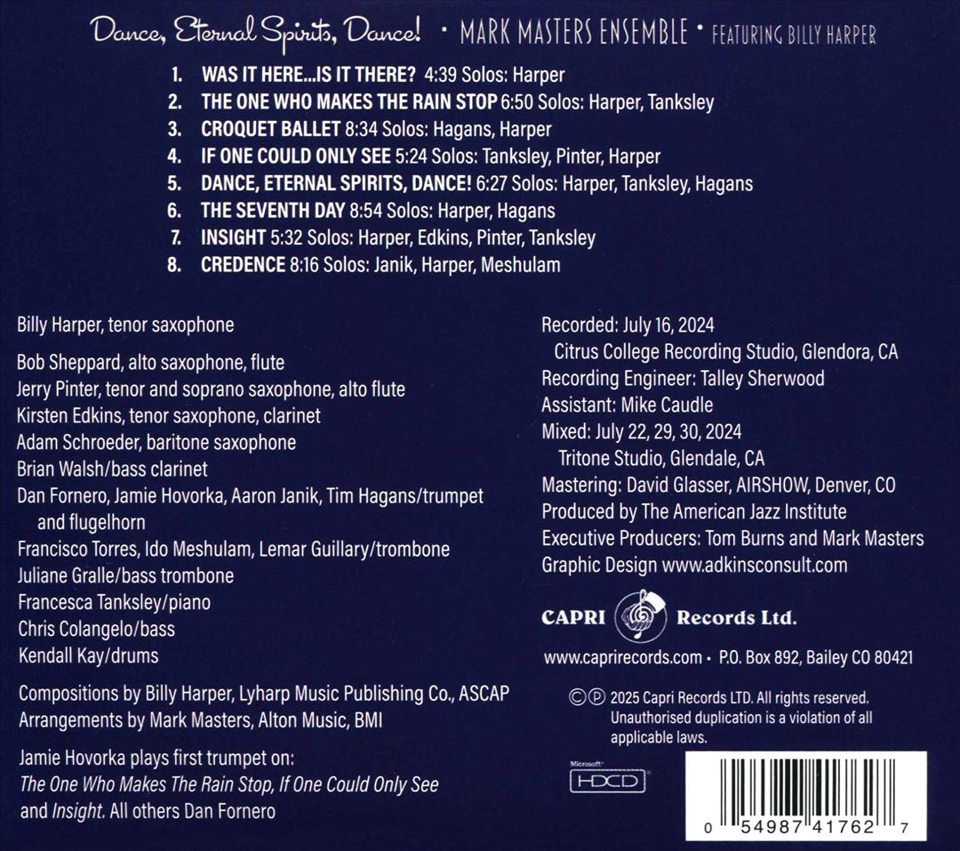 Dance, Eternal Spirits, Dance cover art