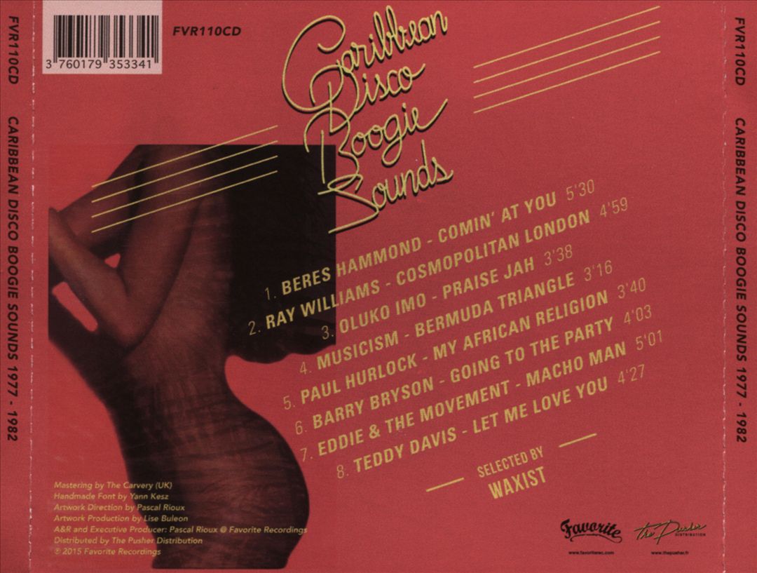 Caribbean Disco Boogie Sounds 1977-1982 cover art