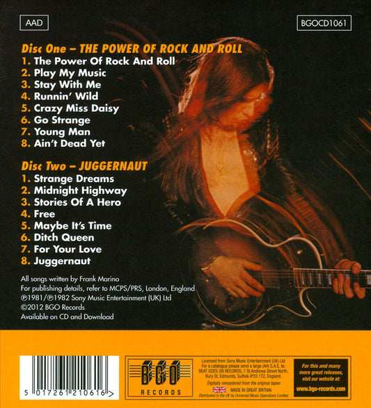 Power of Rock and Roll/Juggernaut cover art