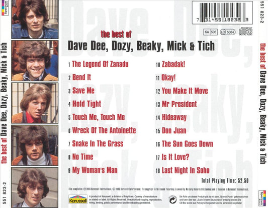 Best of Dave Dee, Dozy, Beaky, Mick & Tich cover art