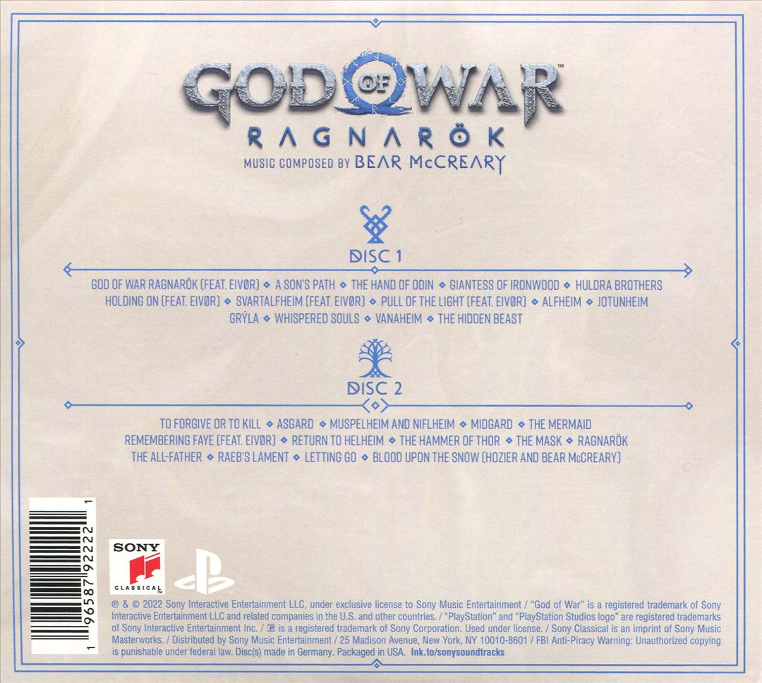 God of War: Ragnarök [Original Soundtrack] cover art