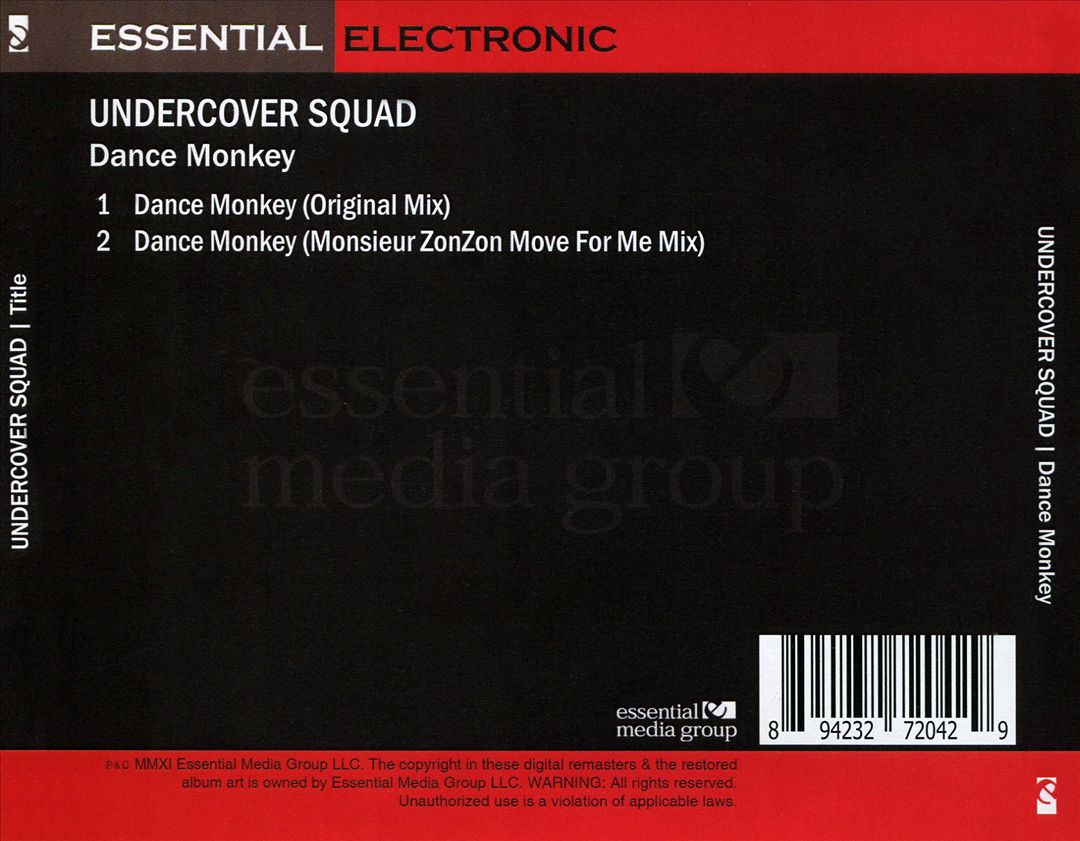 Dance Monkey cover art