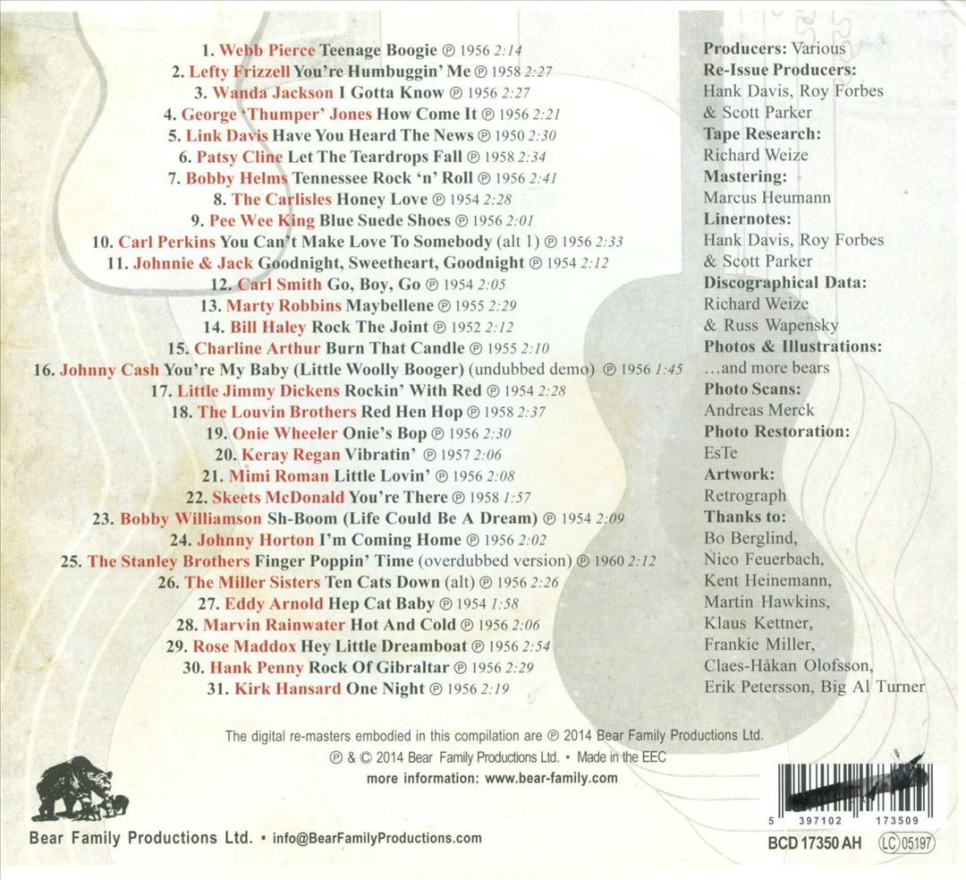 Hillbillies: They Tried to Rock, Vol. 1 cover art
