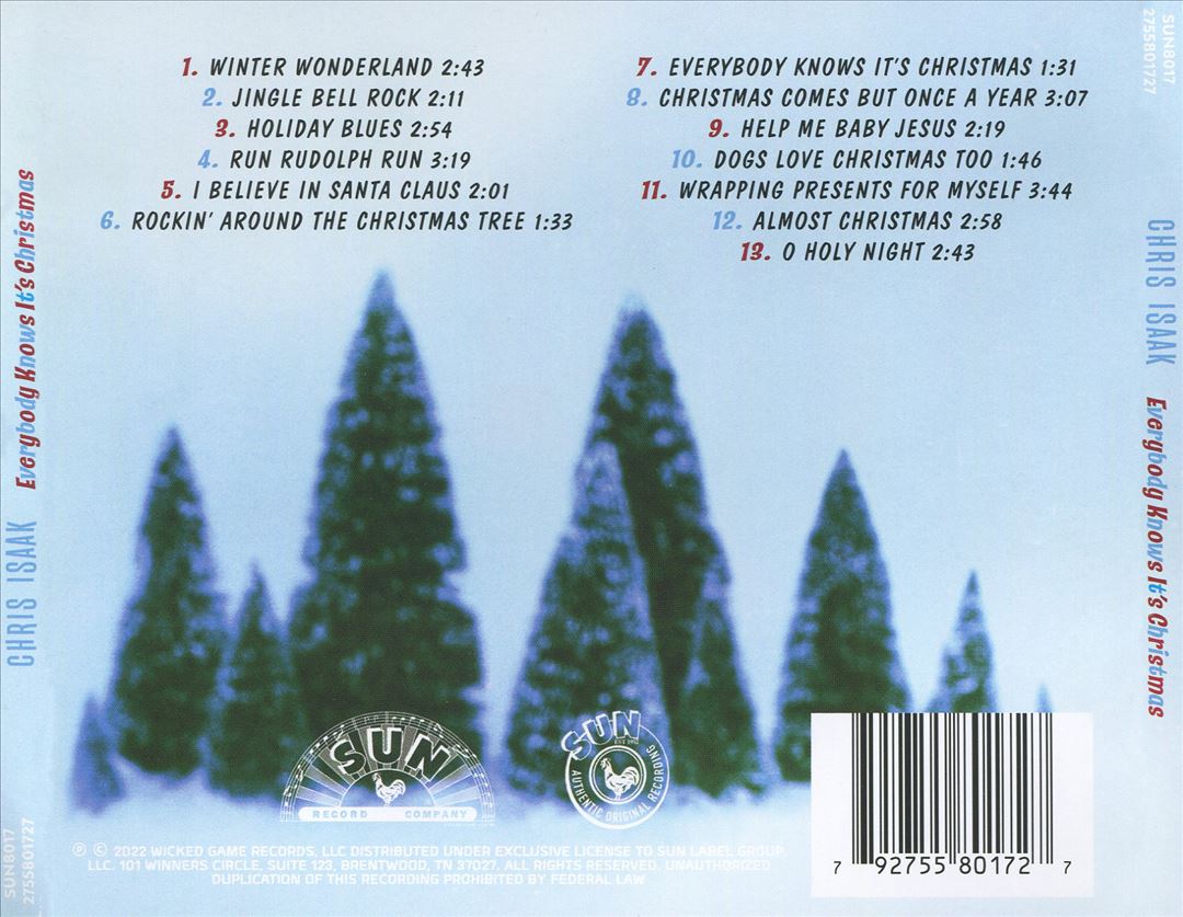Everybody Knows It's Christmas cover art