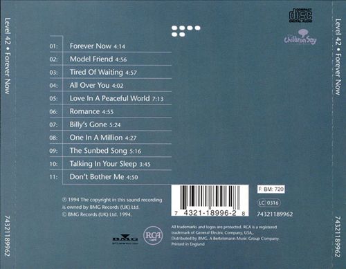 Forever Now [UK] cover art