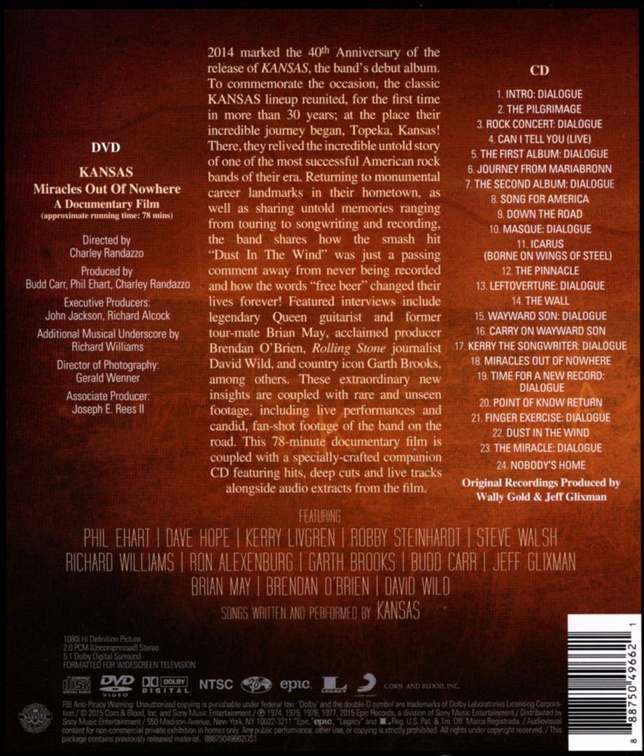 Miracles Out of Nowhere cover art