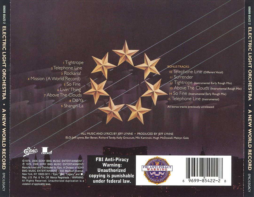 A New World Record [Bonus Tracks] cover art