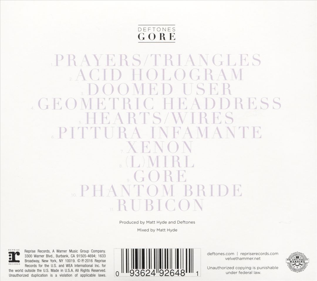 Gore cover art