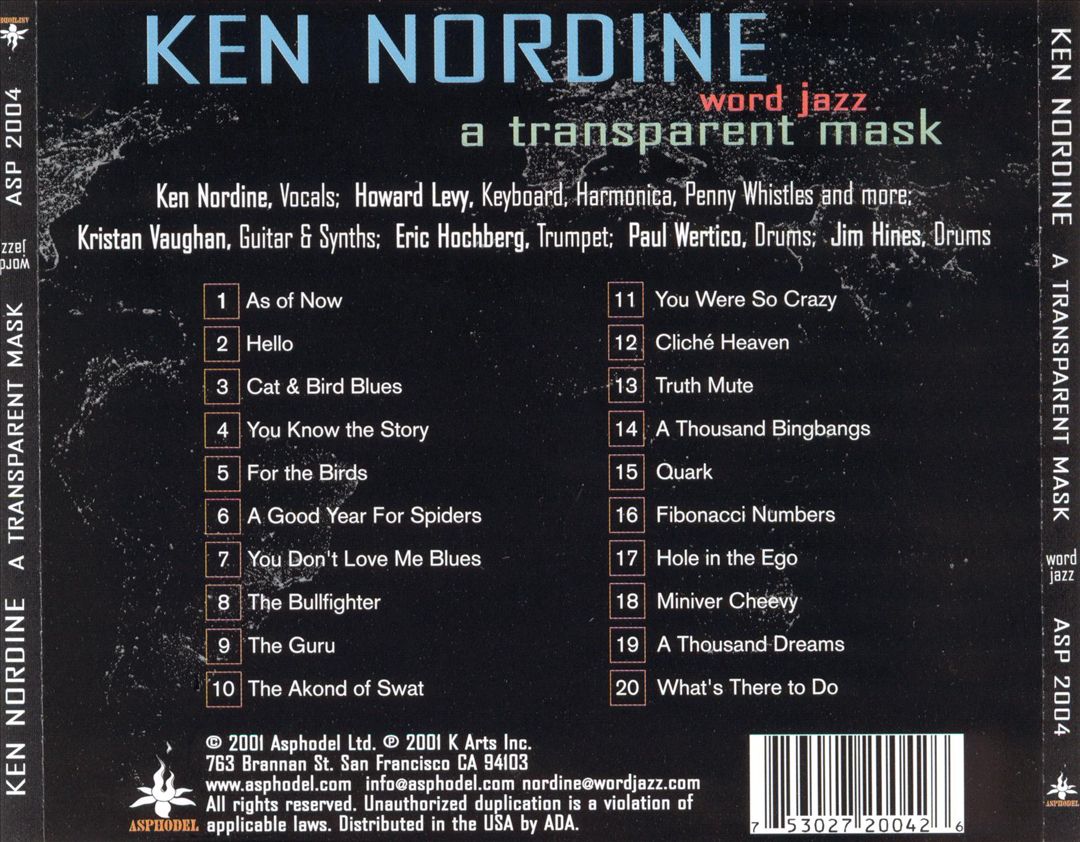Transparent Mask cover art