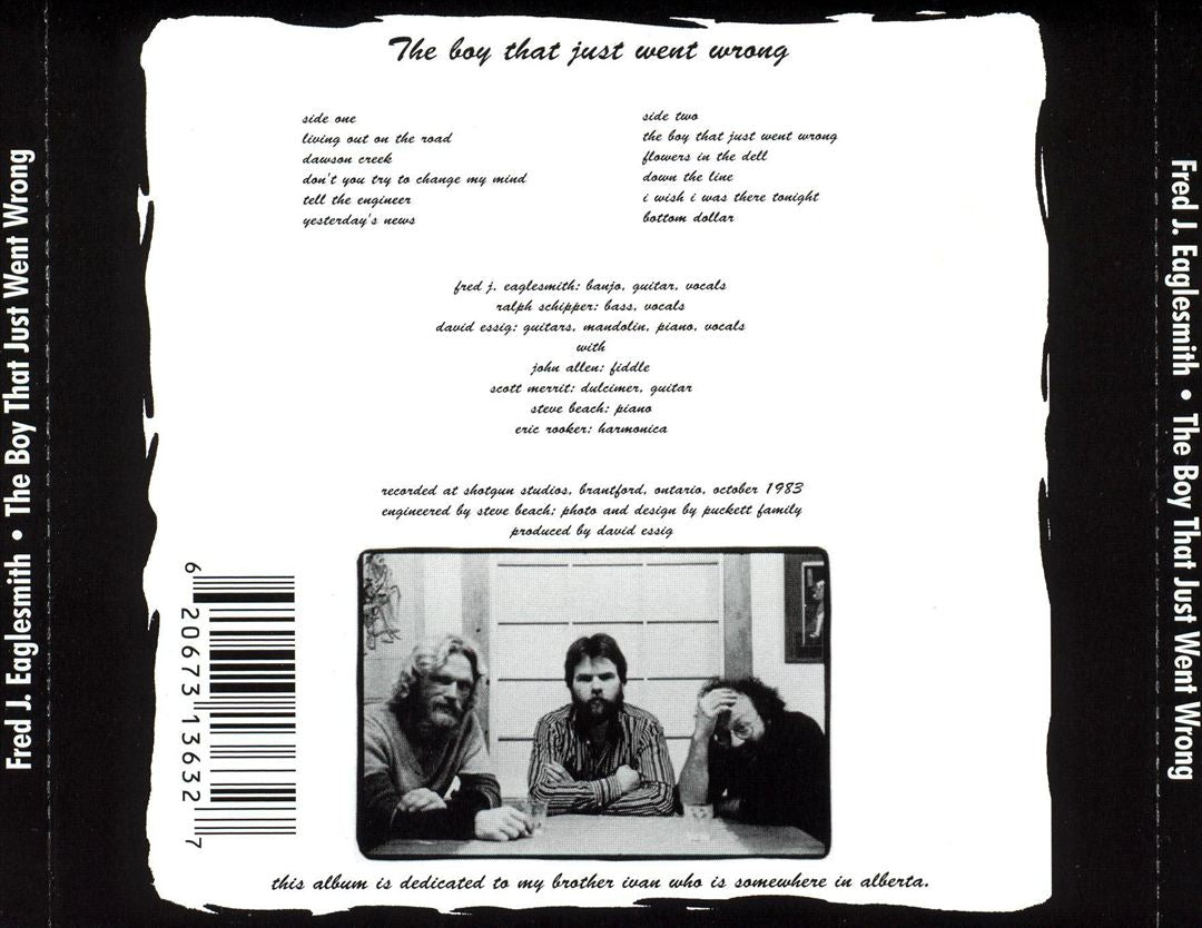 Boy That Just Went Wrong cover art