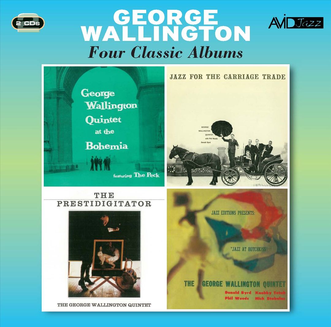 Four Classic Albums: At the Bohemia/Jazz for the Carriage Trade/Jazz at Hotchkiss/The Prestidigitator cover art