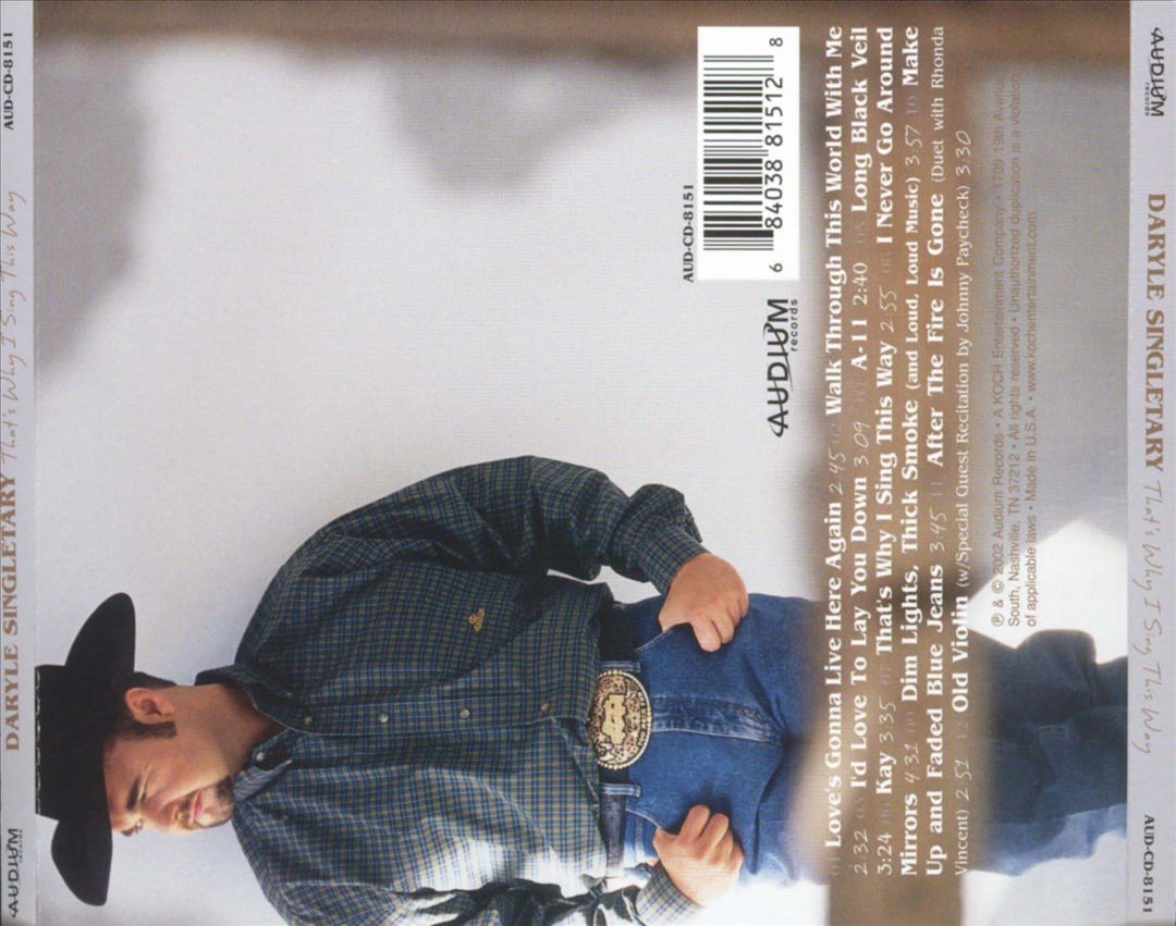 That's Why I Sing This Way cover art