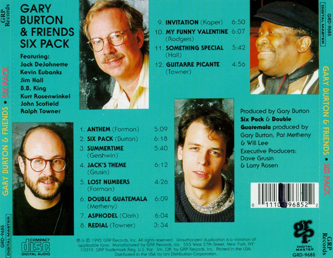 Six Pack cover art