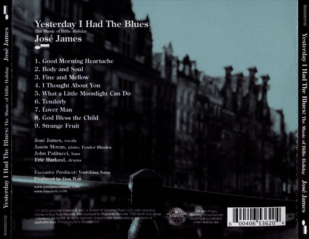 Yesterday I Had the Blues cover art