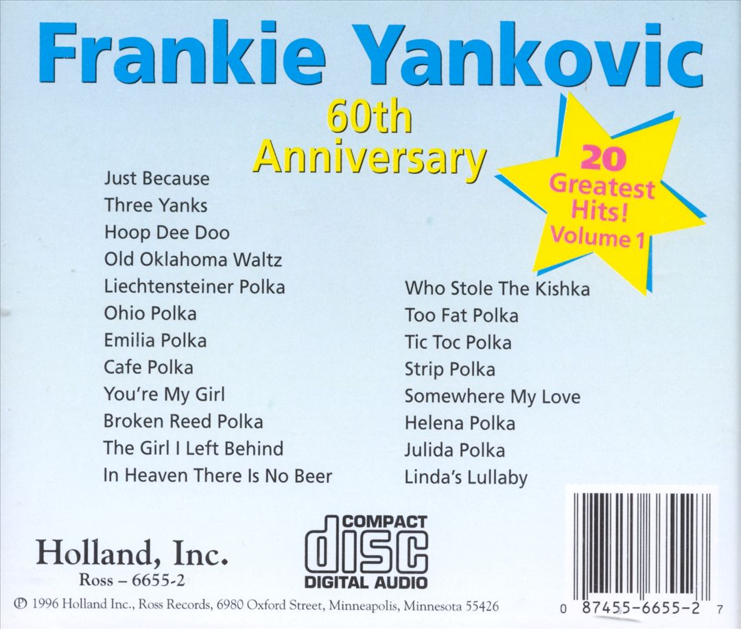 20 Greatest Hits, Vol. 1 cover art