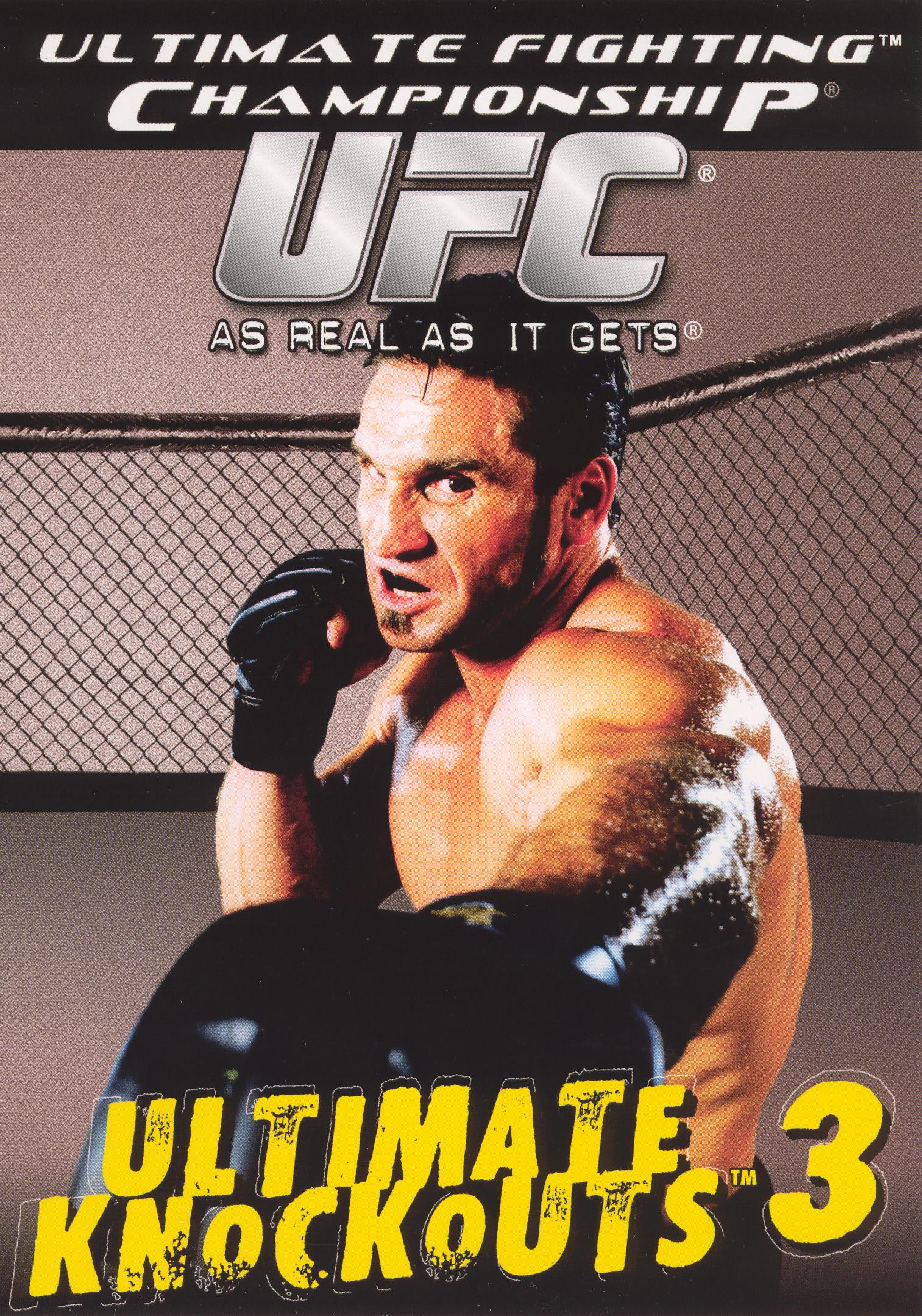 Ultimate Fighting Championship: Ultimate Knockouts, Vol. 3 cover art