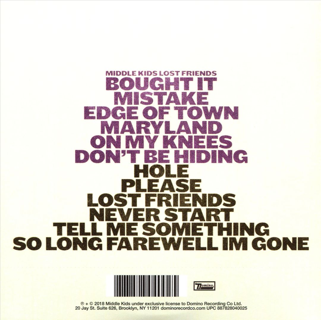 Lost Friends cover art