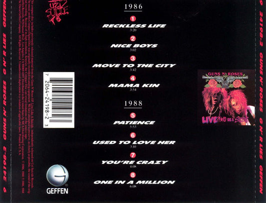 G N' R Lies cover art