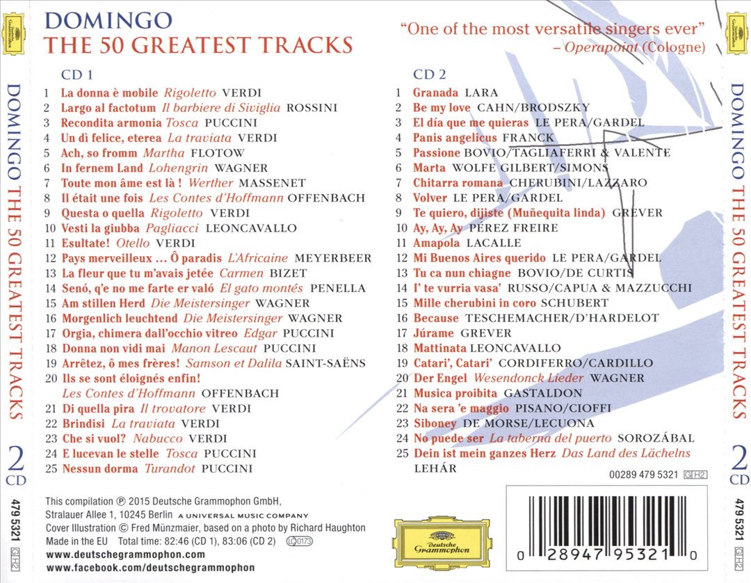 Domingo: The 50 Greatest Tracks cover art