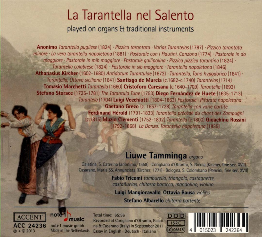 Tarantella nel Salento cover art