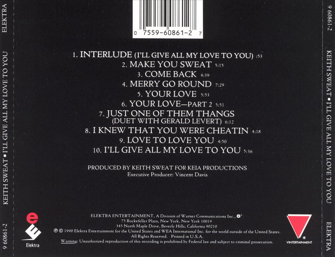 I'll Give All My Love to You cover art