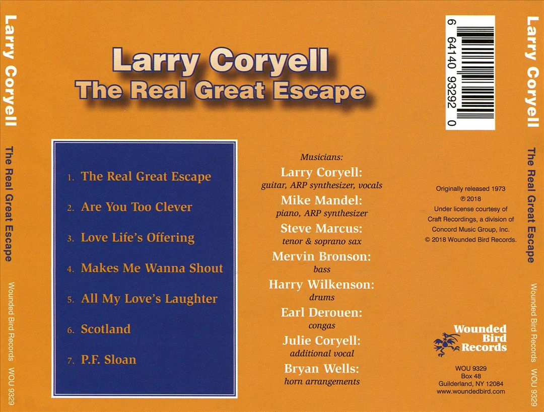 Real Great Escape cover art