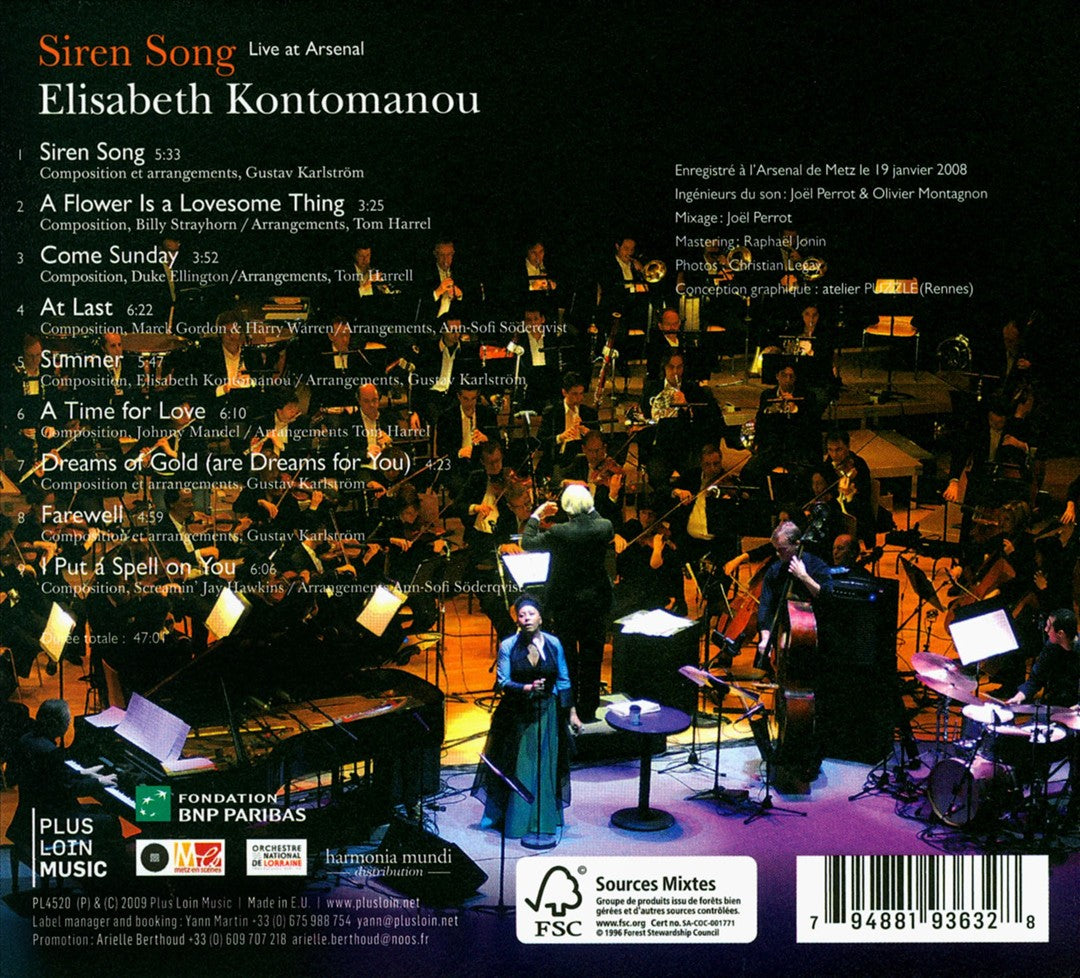 Siren Song: Live at Arsenal cover art