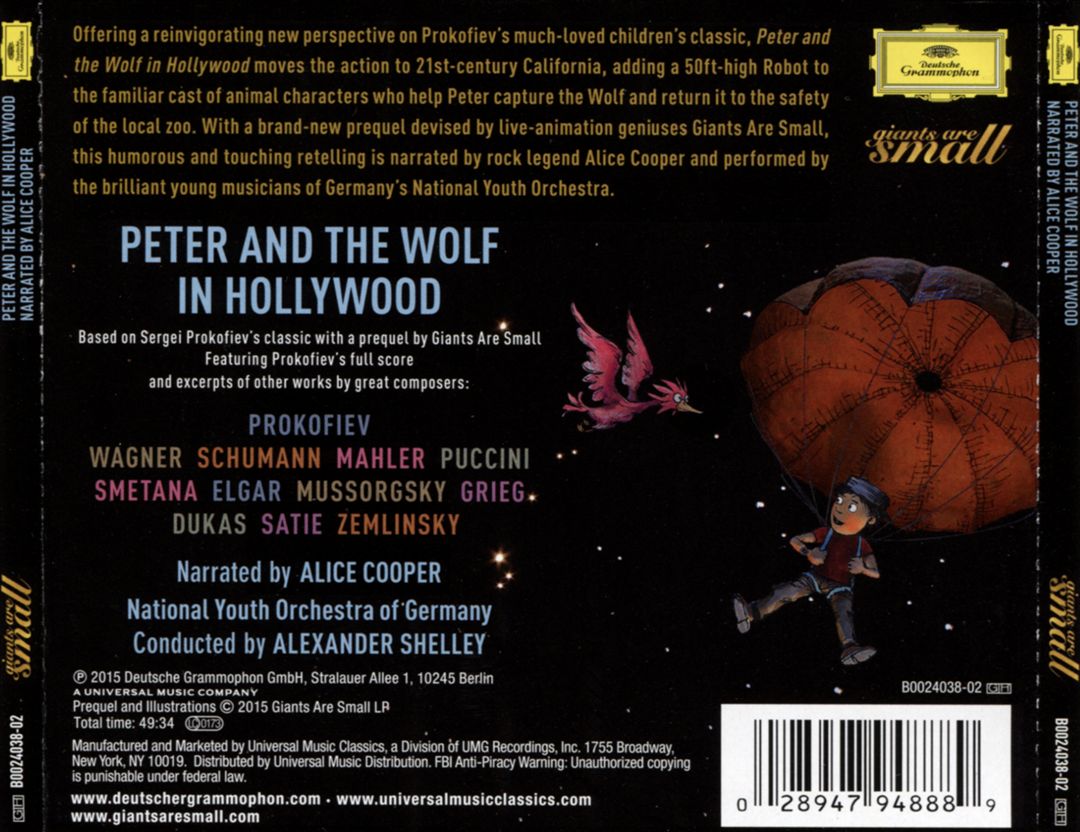 Peter and the Wolf in Hollywood cover art