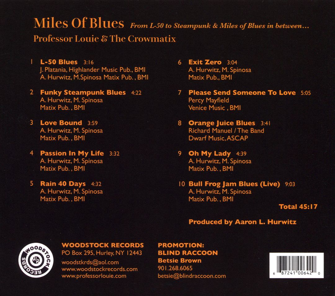 Miles of Blues cover art
