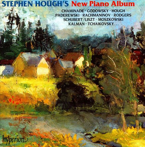 Stephen Hough's New Piano Album cover art